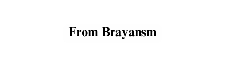 From Brayansm